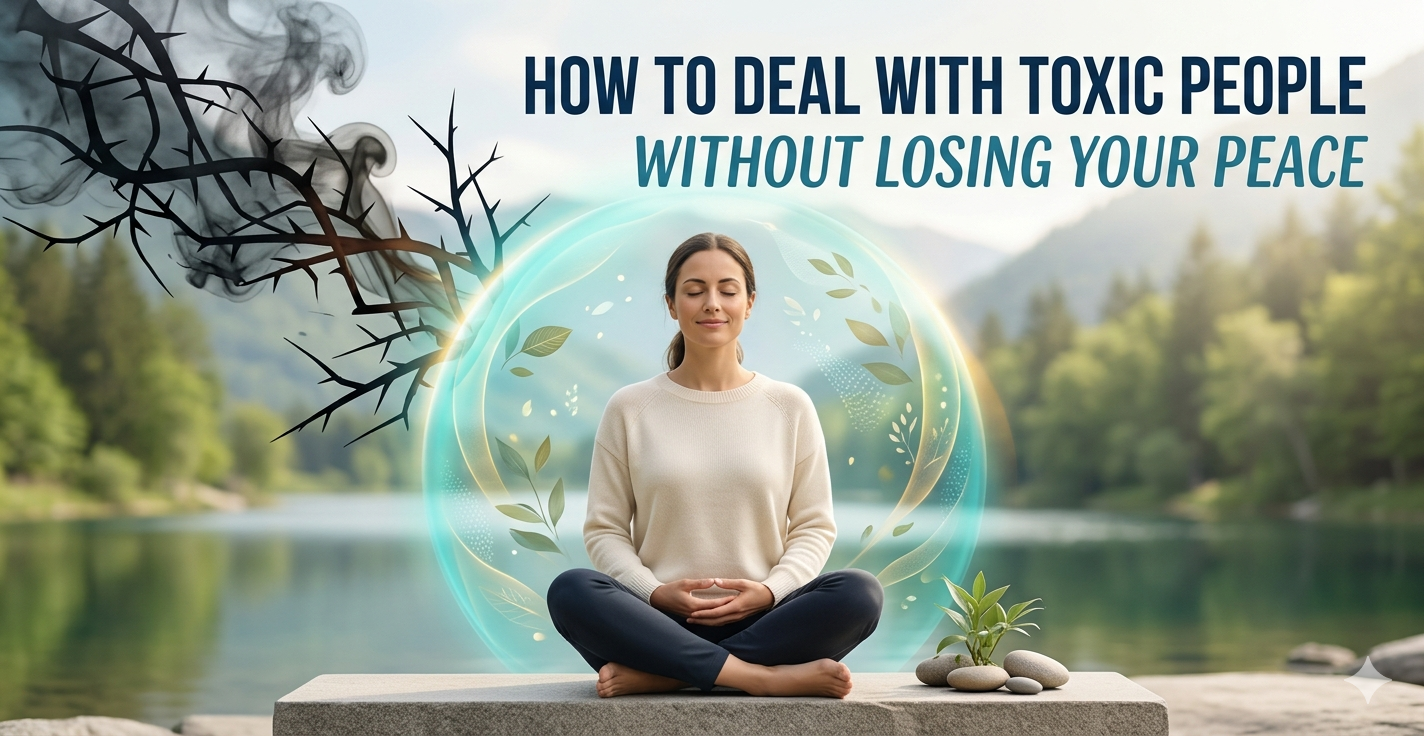How to deal with toxic people without losing your peace