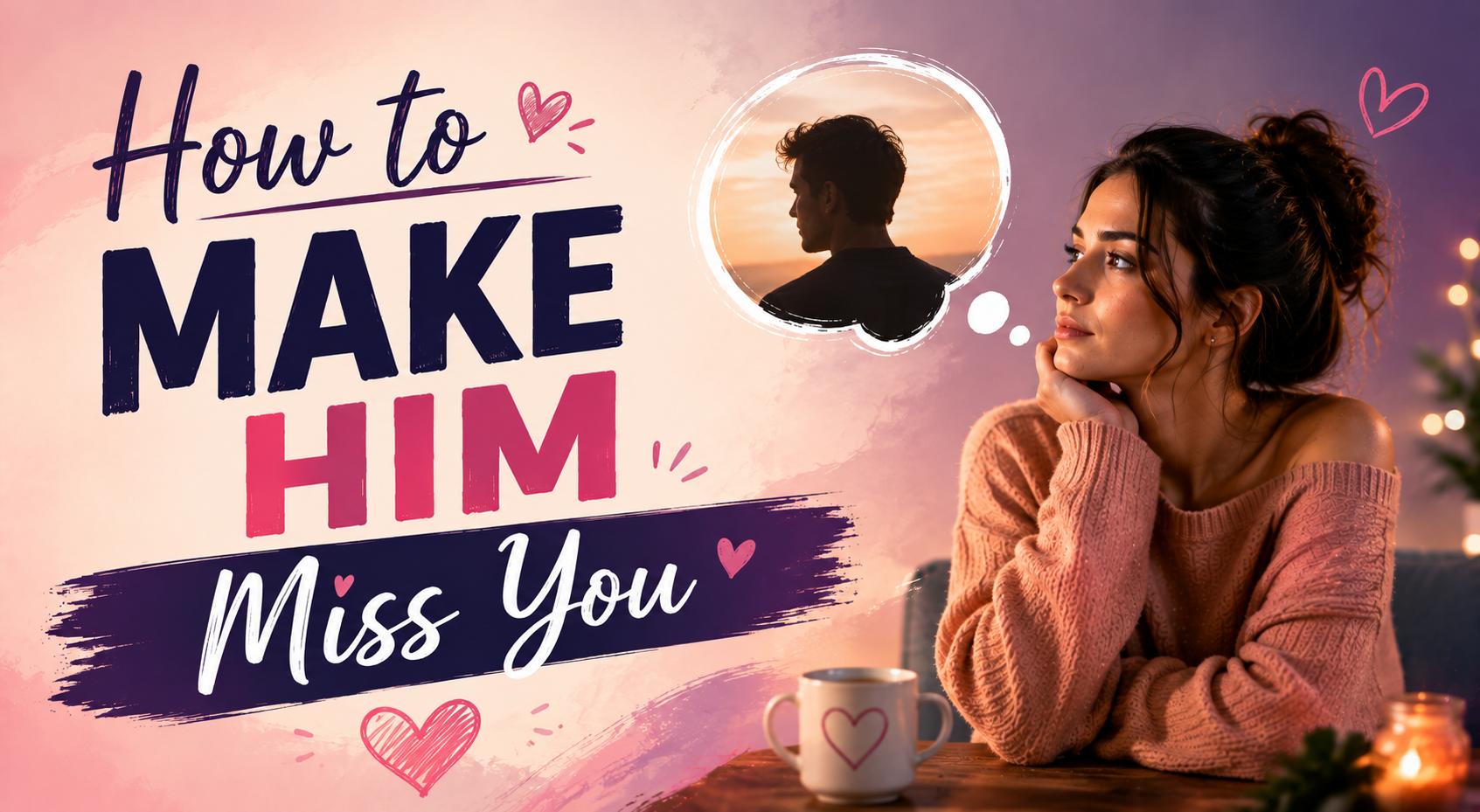 How to Make Him Miss You