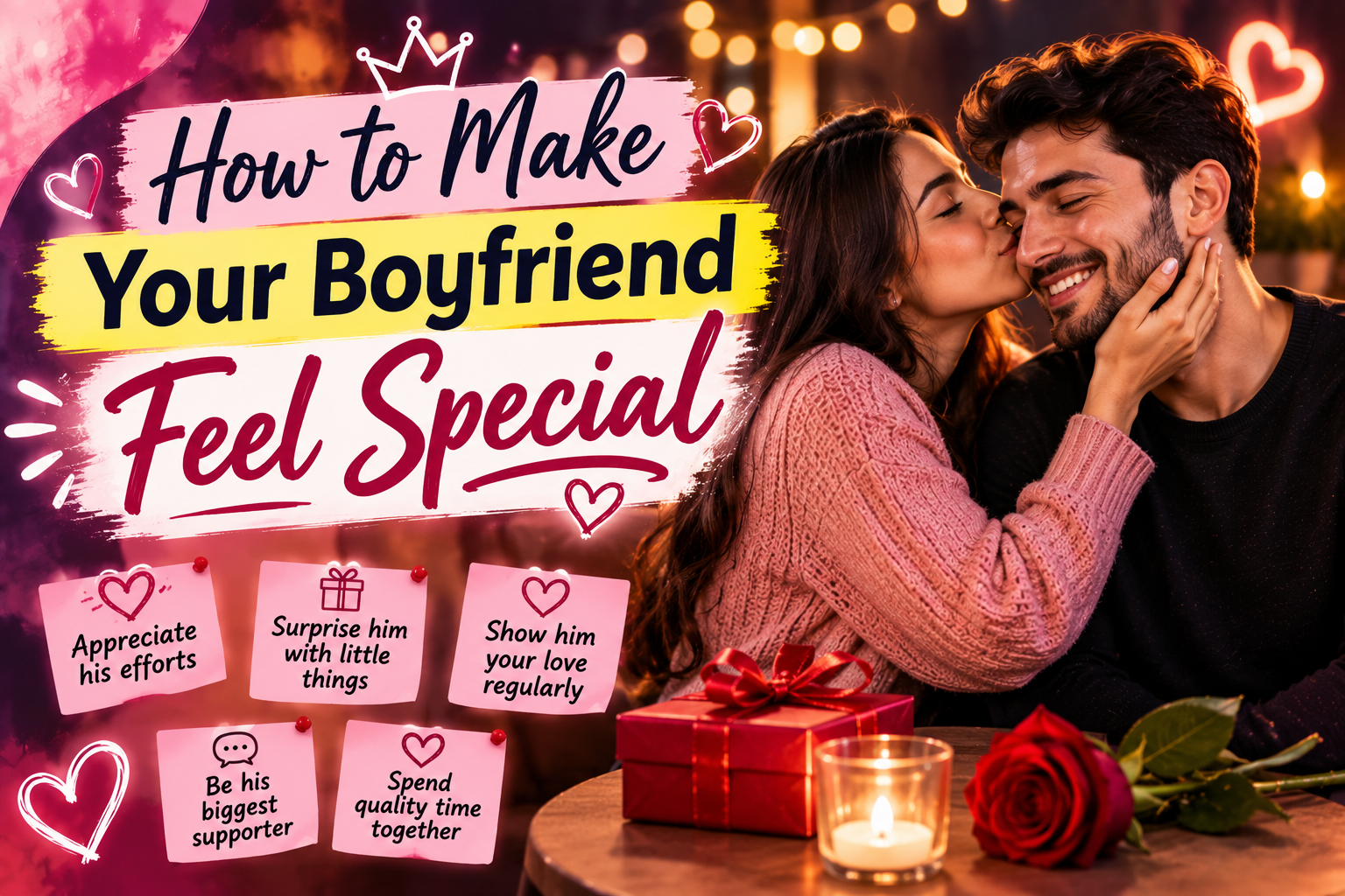 How to Make Your Boyfriend Feel Special