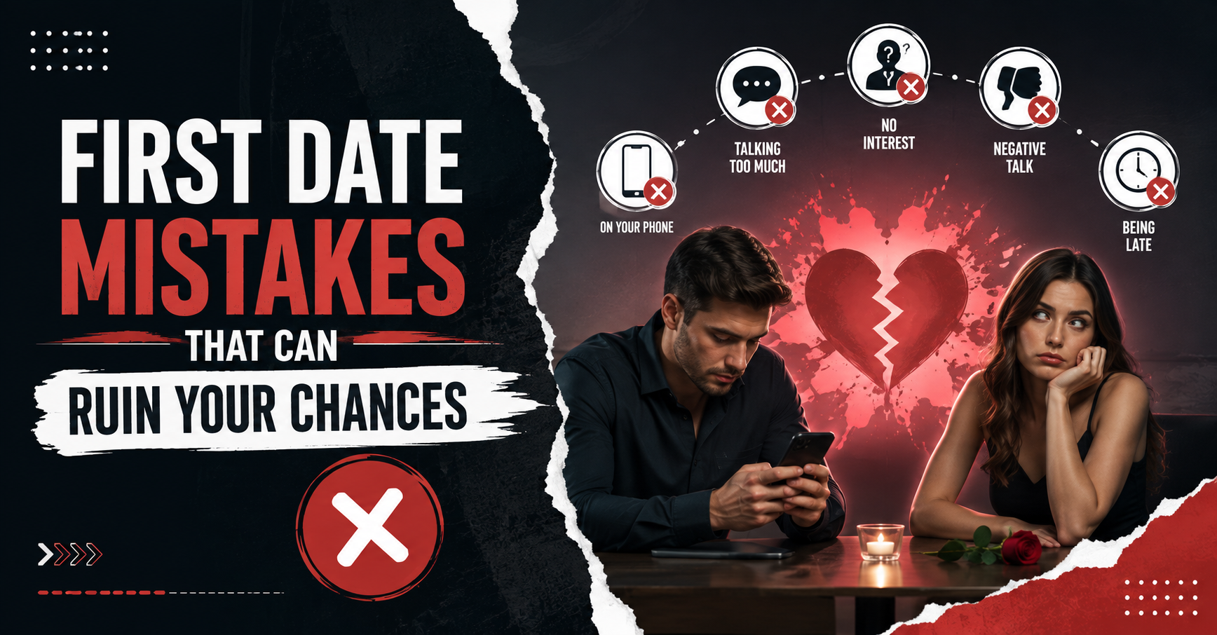 first date mistakes that can ruin your chances
