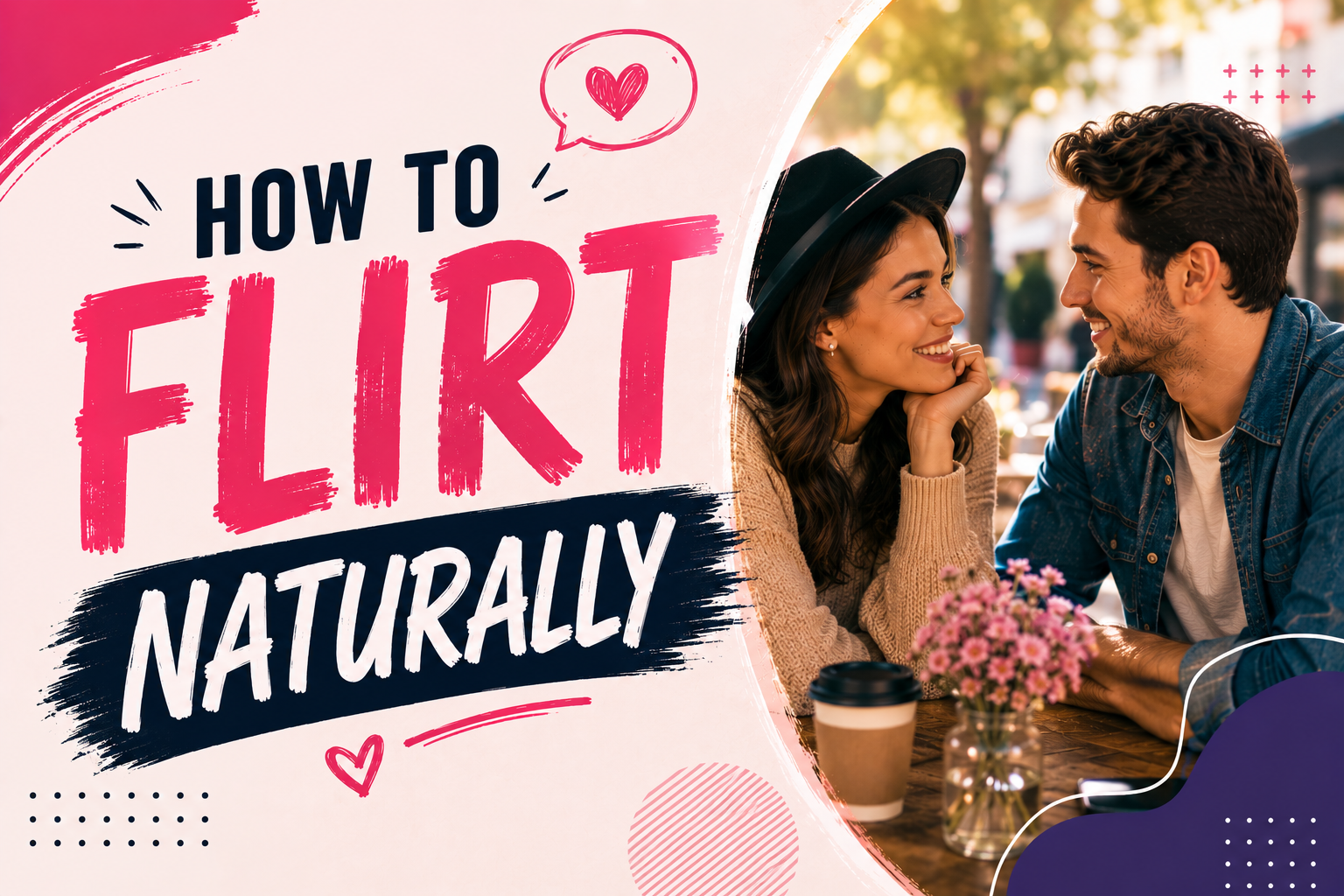 how to flirt naturally