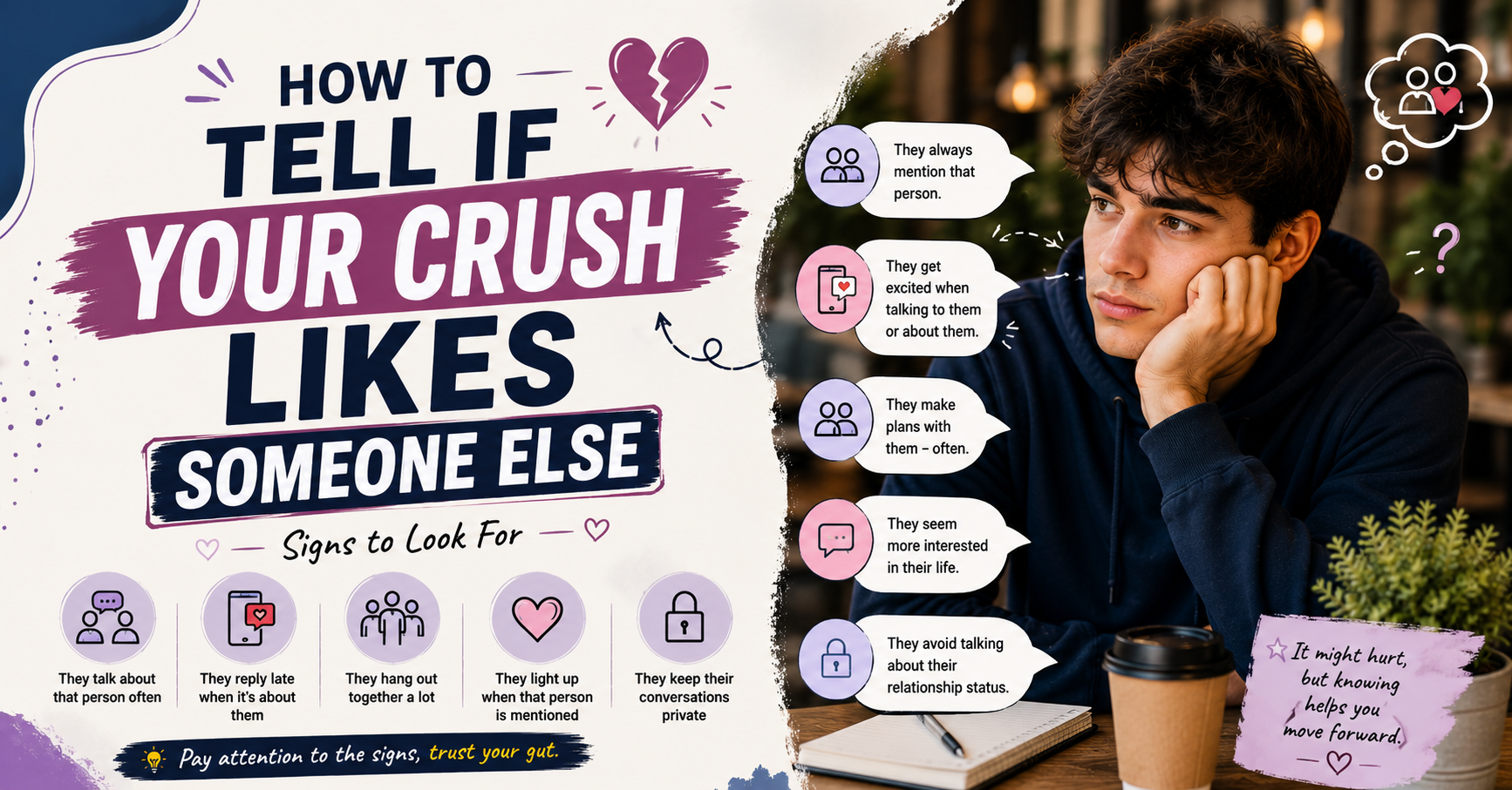 how to tell if your crush likes someone else
