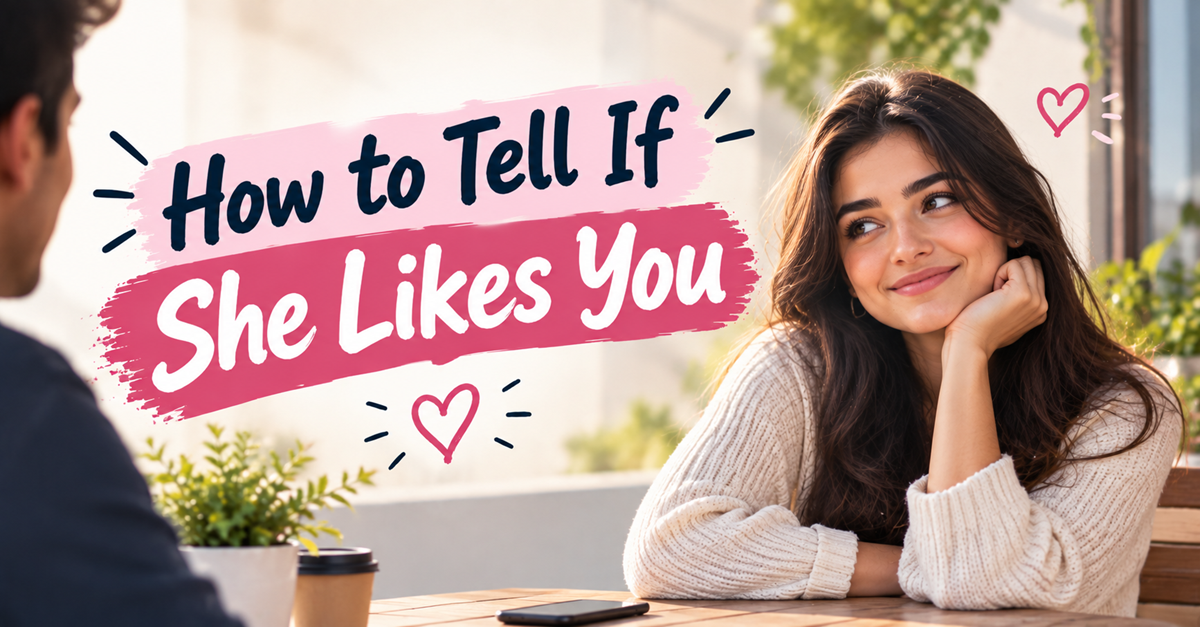 how to tell if she likes you