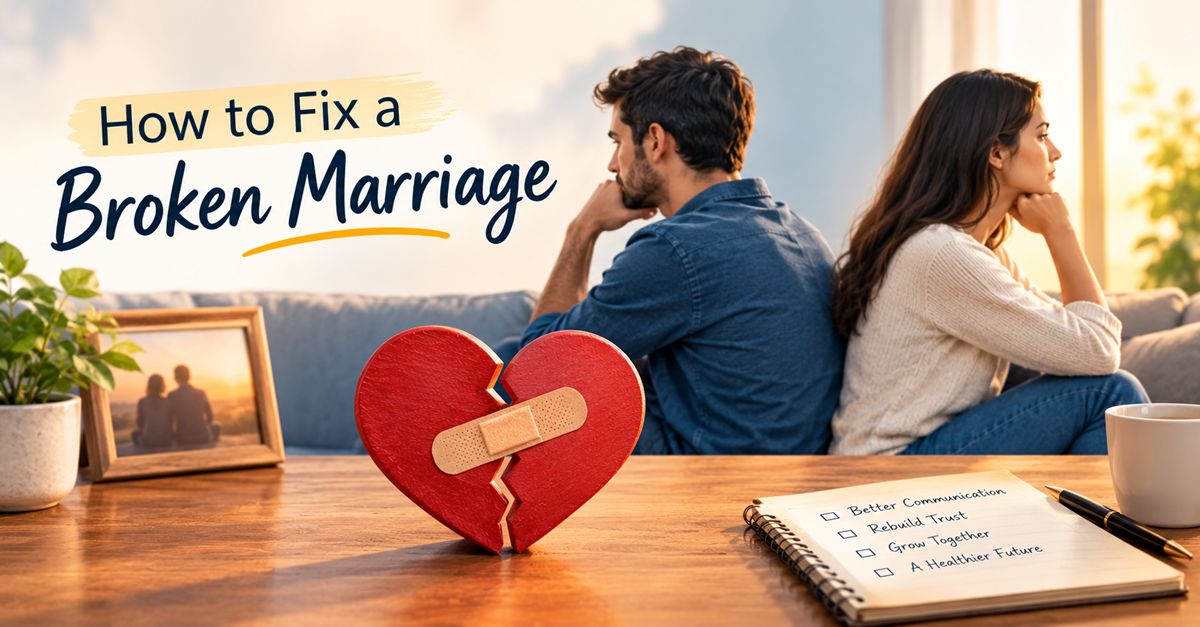 How to Fix a Broken Marriage